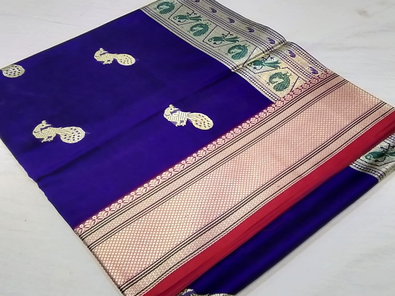 Pure Silk Peshwai Paithani